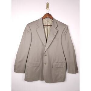 Pierre Cardin Paris Men’s Blazer 100%Wool Super 120’s Crotti Di Fabio Fabric 54C